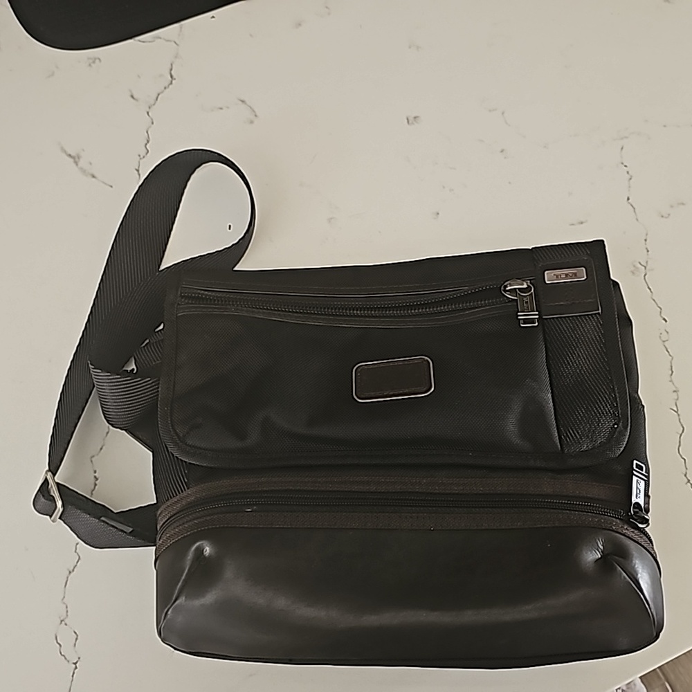 Tumi brown Cross body bag for Men